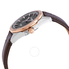 Bulova Precisionist Grey Dial Brown Leather Men's Watch 98B267