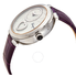 Salvatore Ferragamo Ferragamo Cuore Silver Dial Leather Ladies Watch FE2130016