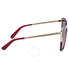 Ferragamo Grey Gradient Square Sunglasses SF889S 613 52