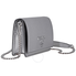 Prada Saffiano Leather Medium Shoulder Bag - Chrome 1BH091_NZV_CDO_F0135