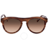 Ferragamo Brown Gradient Round Sunglasses SF828S 216 54 SF828S 216 54