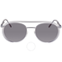 Ferragamo Men's Matte Silver Sunglasses SF169S 029 54