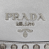 Prada Pionnière Medium Leather Crossbody - Silver-tone 1BD039 UBC2AIX/D F0135