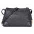 Michael Kors Crosby Medium Pebbled Leather Messenger Bag- Black 30H8GCBM2L-001