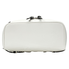 Michael Kors Rhea Medium Pebbled Leather Backpack - Optic White / Black 30H8SEZB6T-089