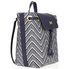 Michael Kors Junie Medium Woven Leather Backpack - ADMIRAL/OPWT 30H8BX5B2U-423