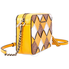 Michael Kors Zip Top Camera Cross-Body Bag- Yellow/Multi 32H8BF5M2O-761