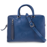 Burberry Men's Grainy Leather Briefcase- Bright Ultramarine 4075534
