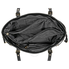 Michael Kors Voyager Textured Crossgrain Leather Tote- Black 30H7GV6T9L-001