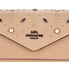 Coach Ladies Continental Leather Wallet- Beige Prairie Rivet 29716 DKEQO