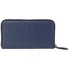 Ferragamo Revival Accordion Leather Wallet - Blue 660911678969