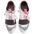 Balenciaga Ladies Sneaker Race Gray, Rose Shoe Race Mix Meterial 500584 W0YXT 1467