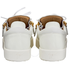 Giuseppe Zanotti Men's White Low-Top Sneakers- Size 40 RU7000-40