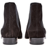 Yves Saint Laurent Wyatt Chelsea Boots in Black Suede YSL443208D5X00100