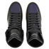 Saint Laurent Signature High Top Black/Blue Sneaker- Size 40 418026 D2630 1299