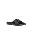 Balenciaga Ladies Black, White Slipper Alllogo 500576 WAL00