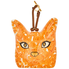 Loewe Ladies Orange Ja Cat Handbag Charm 110.26.012.9100