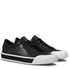 Tod's Men's Woven Low-Top Leather Sneakers Black / XXM26A0T331RUSB999