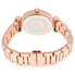 Burgi Mother of Pearl Dial Rose Gold-tone Bracelet Ladies Watch BUR082RG