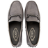 Tod's Doppia T City Leather Charcoal Loafers XXM0LR0Q700D9C