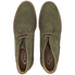 Tod's Men's Military Green Suede Ankle Boots XXM0OX00D80VEKV601