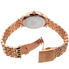 Burgi Ladies Swarovski Crystal Pebble Style Bracelet Watch BUR205RG