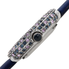 Burgi Quartz Diamond Blue Dial Ladies Watch BUR240BU