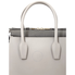 Tod's Ladies Top Handle bag Jutti Light Gray Two Handles Small Ol Bag XBWANWF0100JLG8Z38