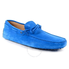 Tod's Men's Medium Gentian Leather Moccasins XXM0GW05470RE0U416