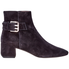 Tod's Womens Suede Ankle Boots in Black XXW20A0S960BYEB999