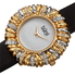 Burgi Quartz White Dial Ladies Watch BUR255BK