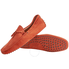 Tod's Men's Red Brick Leather Moccasins XXM0GW05470RE0G807