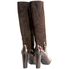 Tod's Womens High-Heeled Leather Boots in Fondant/Dark Brown XXW0OJ0C990GH12822