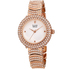 Burgi Quartz Diamond White Dial Ladies Watch BUR266RG