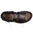 Tod's Men's Leather Sandals in Dark Brown/Black XXM10A0S450FWE0531