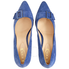 Tod's Womens 7.5cm Heel Shoes in Dark Jeans XXW0SC0J510HR0U212