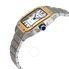 Cartier Santos Automatic Steel and 18kt Yellow Gold Men's Watch W2SA0007