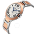 Cartier Ballon Bleu De  Guilloche Dial Automatic Men's Watch W2BB0004