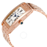 Cartier Tank Americaine Silvered Flinque Dial Ladies Watch W2620032