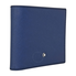 Montblanc Sartorial 8CC Leather Wallet- Indigo 113213