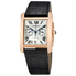 Cartier Tank MC Chronograph Silver Dial Brown Leather Men's Watch W5330005