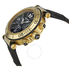 Cartier Pasha 18k Yellow Gold Black Dial Chronograph Men's Watch W3030017