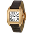 Cartier Santos 100 18kt Rose Gold Ladies Watch W20108Y1