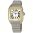 Cartier Santos 100 Extra Large 18kt Yellow Gold and Steel Men's Watch W200728G
