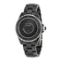 Chanel J12 Black Dial Black Ceramic Ladies Watch H3828
