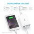 Anker 40W/8A 5-Port USB Charger PowerPort 5, Multi-Port USB Charger for iPhone SE/6/6 Plus, iPad Air 2/Pro/mini 3, Samsung Galaxy S7/S7 Edge/S6/S6 Edge, LG G5 and More