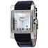 Chopard Happy Sport Square Mother of Pearl Dial Blue Leather Ladies Watch 28/8448-2001