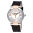 Chopard Imperiale Mother of Pearl Dial Black Leather Strap Ladies Watch 388532-6001 388532/6001