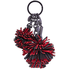 Bottega Veneta Ladies Keycase Red Keys Keyring Pompom 531972 VBLO0 6442