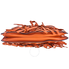 Bottega Veneta Ladies Leather Orange Crossbody Bag 528284 VBK50 8646